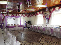 Оформление зала к свадьбе.